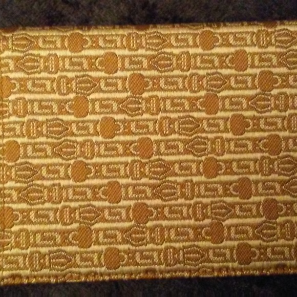 Vintage Judith Leiber Tan Signature Card Holder - Picture 1 of 4